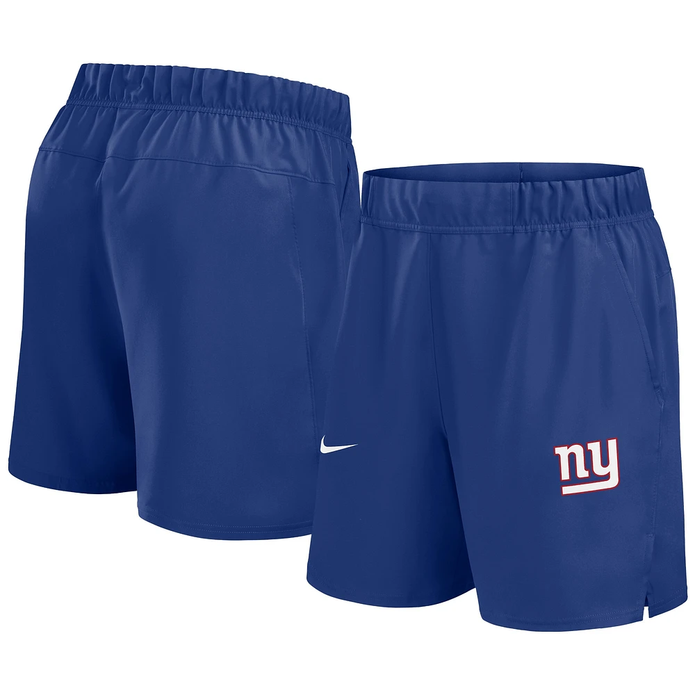 Men's Nike Royal New York Giants Blitz Victory Performance Shorts