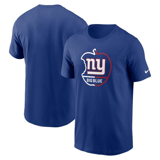 T-shirt Nike Royal New York Giants Essential Local Phrase pour homme