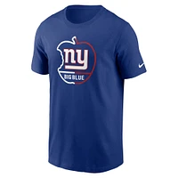 Men's Nike Royal New York Giants Essential Local Phrase T-Shirt