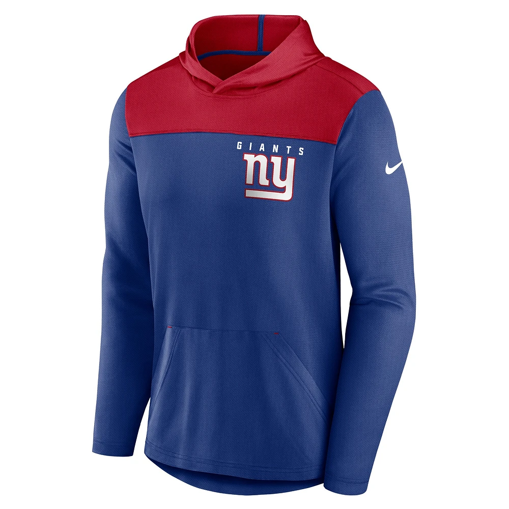 Sweat à capuche Nike Royal New York Giants Fan Gear pour homme