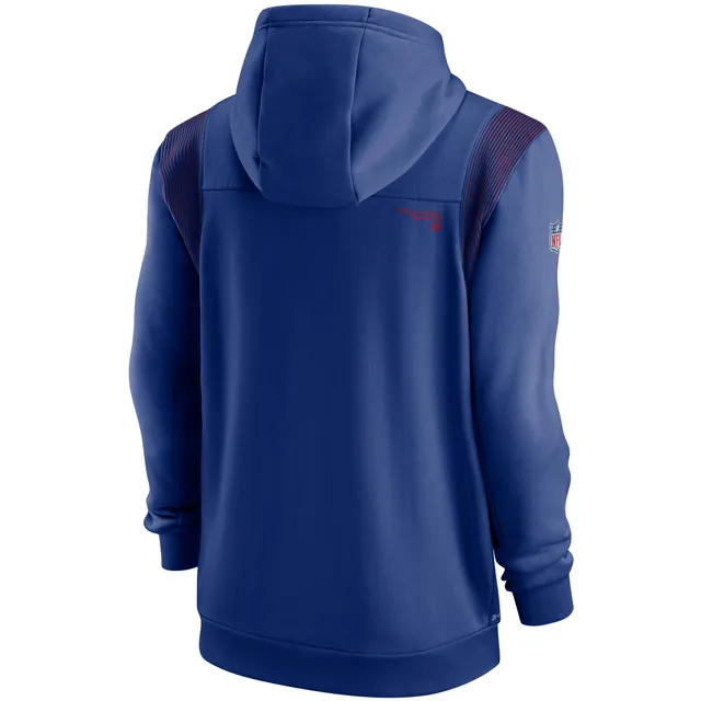 Nike Youth New York Giants Sideline Player Blue Hoodie