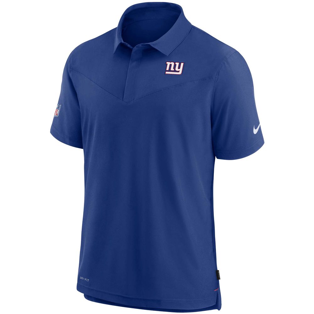 Men's Nike Royal New York Giants Sideline UV Performance Polo