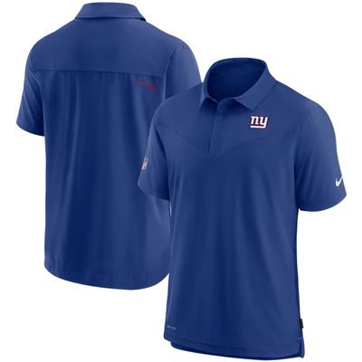 Men's Nike Royal New York Giants Sideline UV Performance Polo