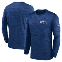 New York Giants Nike Primary Logo Long Sleeve T-Shirt - Royal