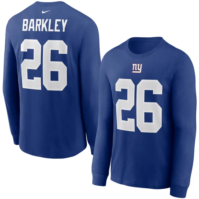 Lids Saquon Barkley Penn State Nittany Lions Nike Alumni Name & Number Team  T-Shirt - Navy