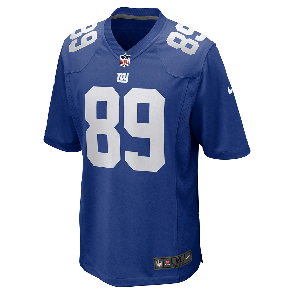 Maillot de match Nike Tommy Sweeney Royal New York Giants pour homme