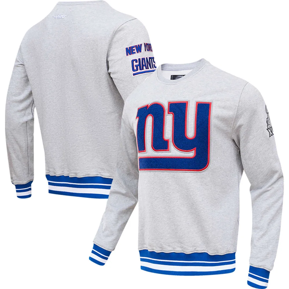 Lids New York Giants Antigua Women's Action Chenille Pullover Hoodie