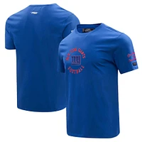 Men's Pro Standard Royal New York Giants Hybrid T-Shirt