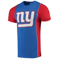 T-shirt Refried Vêtements Royal/Rouge pour hommes des Giants de New York