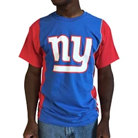 T-shirt Refried Vêtements Royal/Rouge pour hommes des Giants de New York