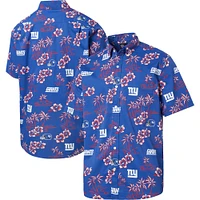 Chemise boutonnée Reyn Spooner Royal New York Giants Kekai pour homme