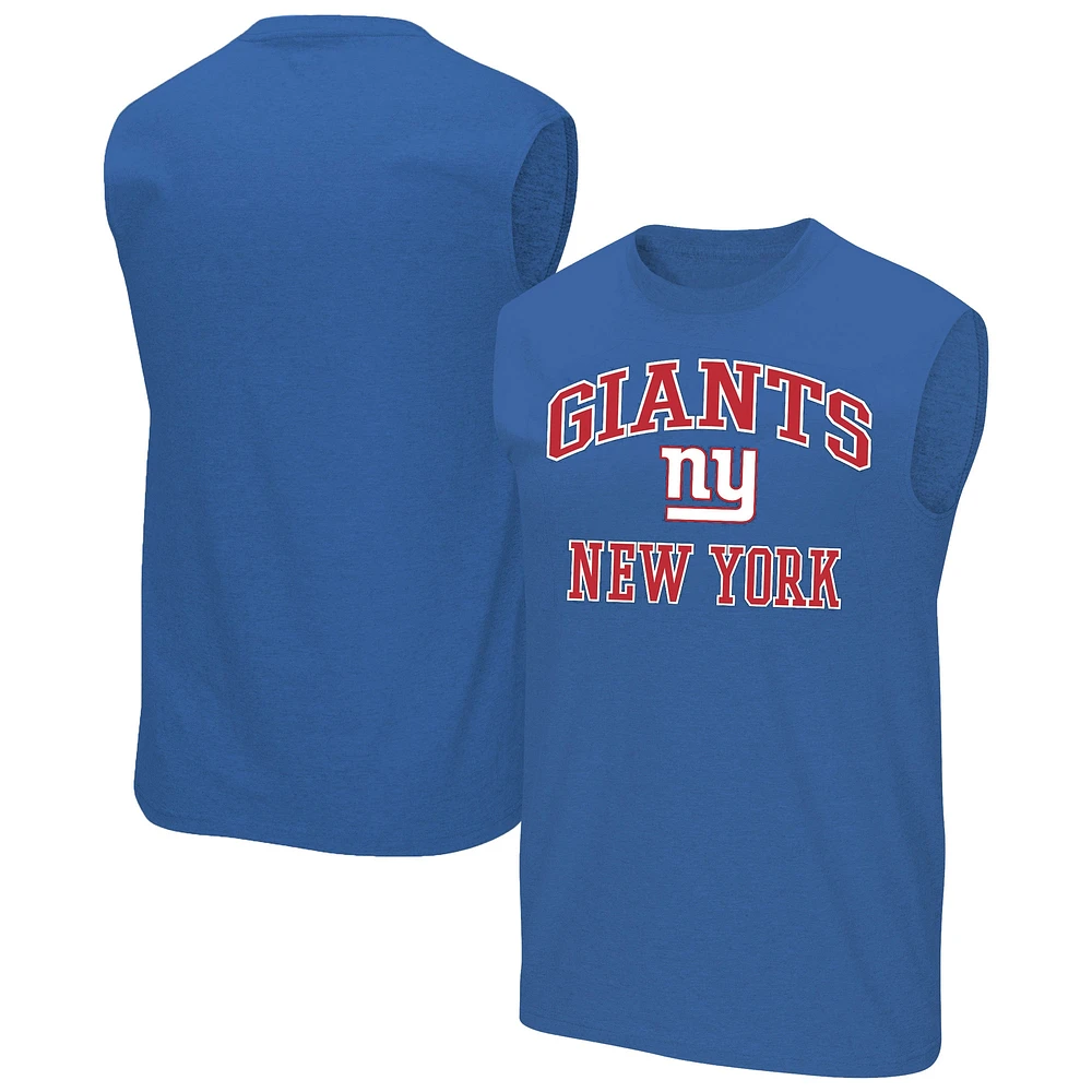 Débardeur musclé Big & Tall des Royal New York Giants pour hommes