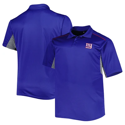 Polo Big & Tall Team Color des Royal New York Giants pour homme