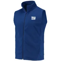 Gilet entièrement zippé en polaire Houston des Royal New York Giants pour homme