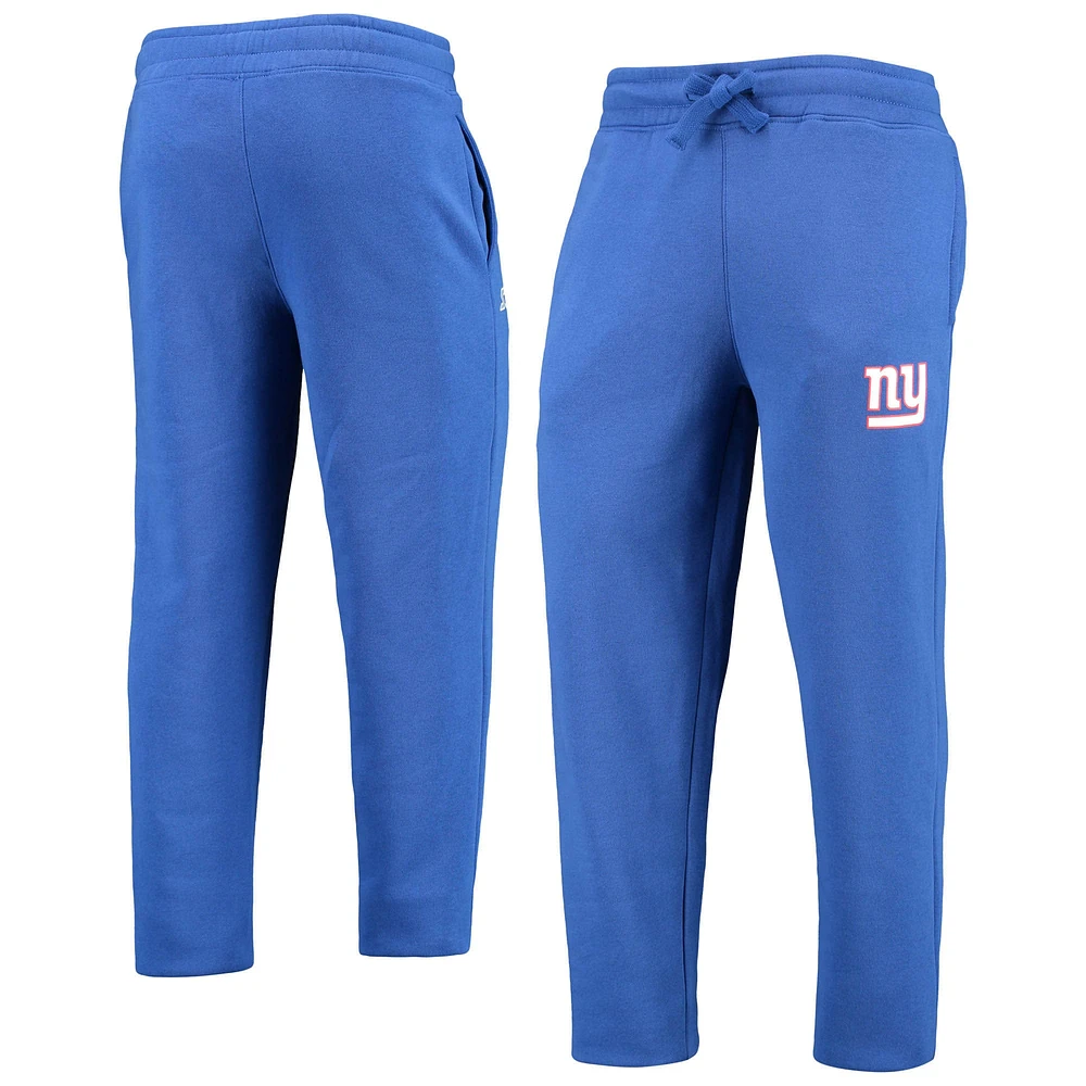 Pantalon de jogging Starter Option Run des Royal New York Giants pour homme