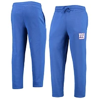 Men's Royal New York Giants Starter Option Run Sweatpants