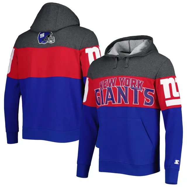 Women's New York Giants Antigua Red Victory Pullover Hoodie