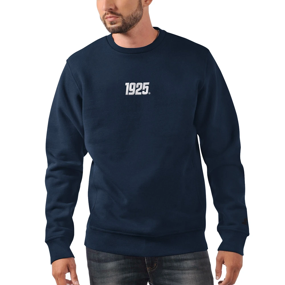 Sweat-shirt à manches longues Starter Royal New York Giants 1925 pour hommes