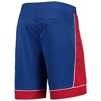 Men's Starter Royal/Red New York Giants Fan Favorite Fashion Shorts