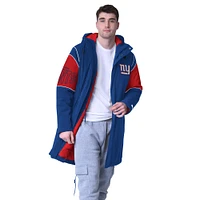 Veste zippée entièrement en polyfill pour homme Starter Royal New York Giants Dynasty Stadium