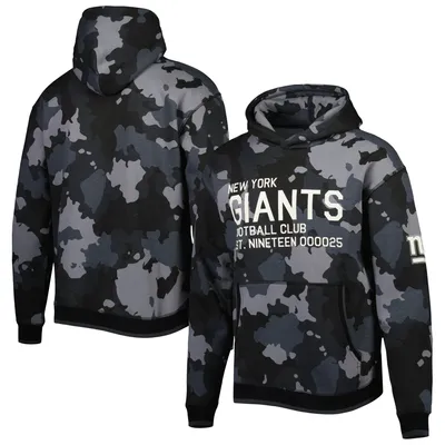 New York Giants Nike Sideline Athletic Stack Performance Pullover