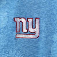 New York Giants Tommy Bahama Palm Coast Delray Frond Allover IslandZone Polo  - Royal