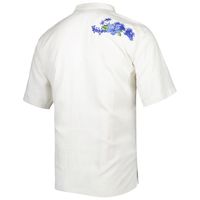 Men's Tommy Bahama White New York Giants Sport Azule Oasis Camp Button-Up Shirt