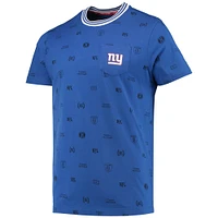 T-shirt à poche Tommy Hilfiger Royal New York Giants pour homme