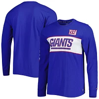 Men's Tommy Hilfiger Royal New York Giants Peter Team Long Sleeve T-Shirt