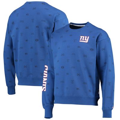 Tommy Hilfiger Mens New York Giants Jersey, Blue, Medium