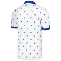 Polo Tommy Hilfiger blanc New York Giants Bryce Pique pour hommes