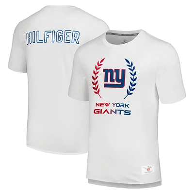 T-shirt Tommy Hilfiger blanc New York Giants Miles pour hommes