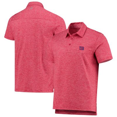 Men's Vineyard Vines Red New York Giants Destin Stripe Sankaty Polo