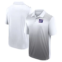 Men's White/Gray New York Giants Sandlot Game Polo