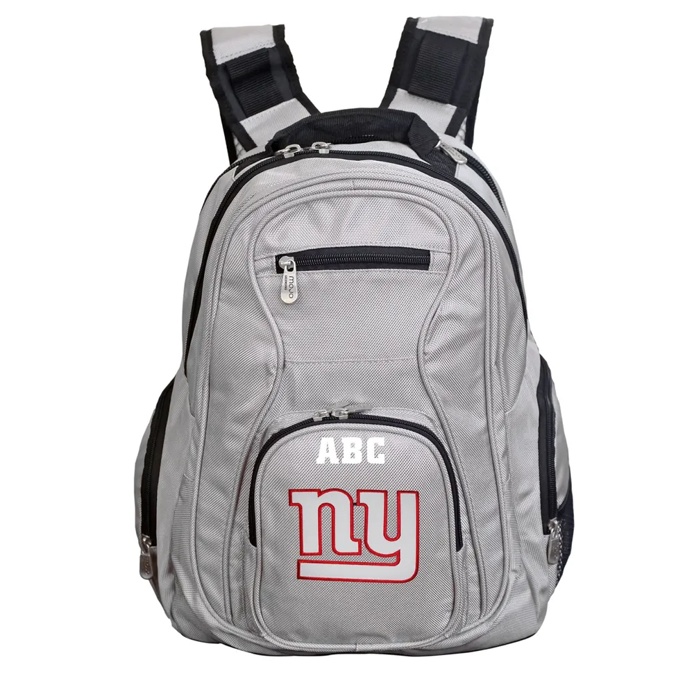 Mojo Black New York Giants Personalized Premium Laptop Backpack