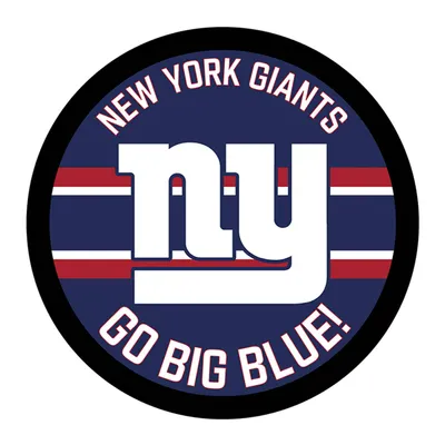 New York Giants 15" Round LED Lit Wall Sign