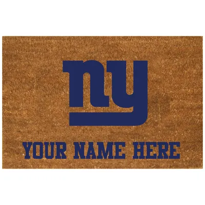 New York Giants 19.5'' x 29.5'' Personalized Door Mat