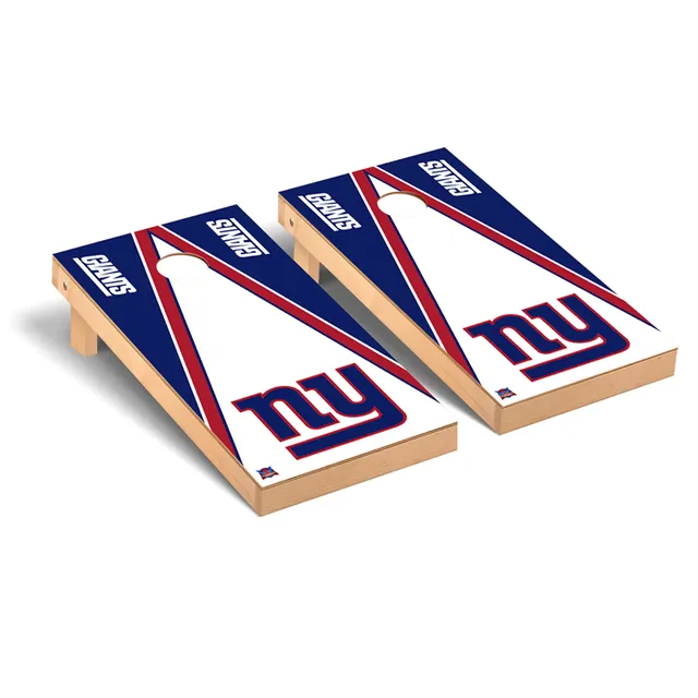 New York Giants cornhole set  Cornhole set, Cornhole, Yard games