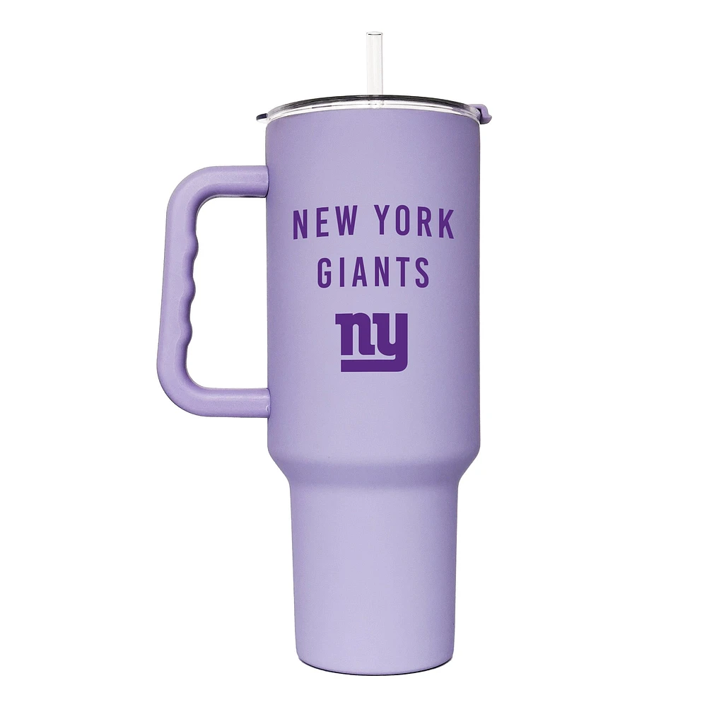 New York Giants 40oz. Lavender Soft Touch Tumbler