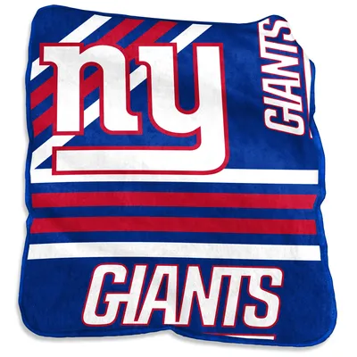 New York Giants 50'' x 60'' Plush Raschel Throw