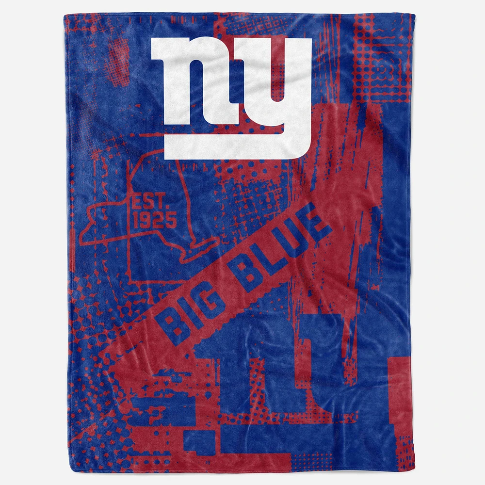 New York Giants 60" x 80" Hometown Blanket