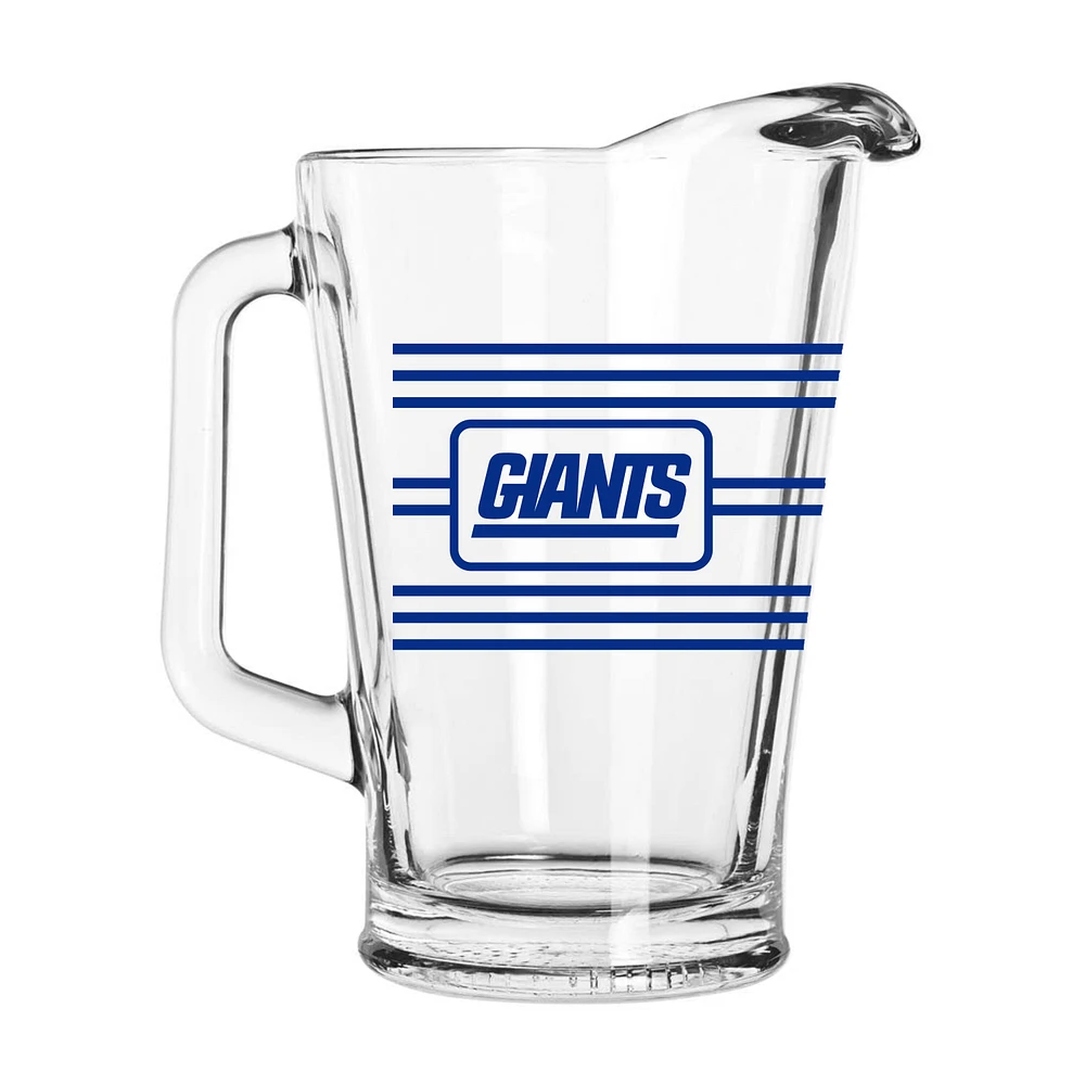 New York Giants 60oz. Multi-Stripe Pitcher