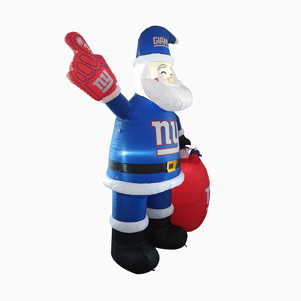 New York Giants 7' Inflatable Santa