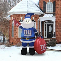 New York Giants 7' Inflatable Santa