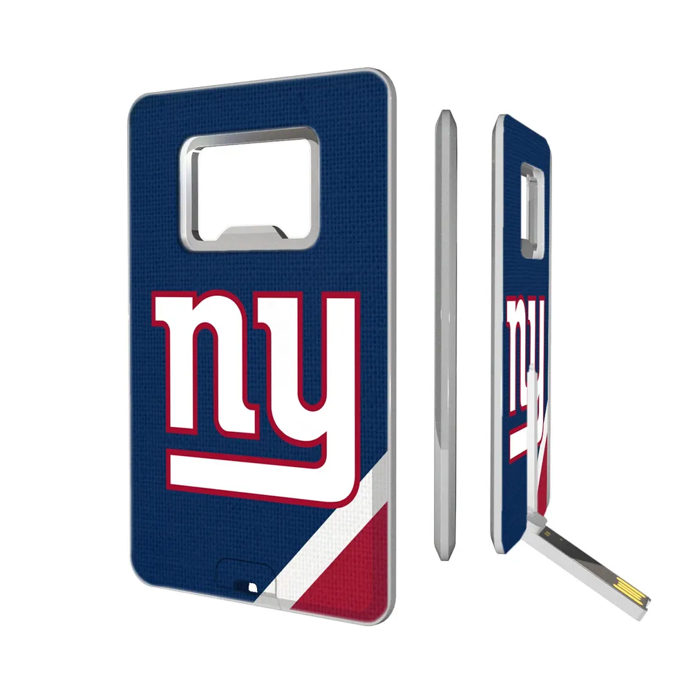 Lids New York Giants Diagonal Stripe Credit Card USB Drive