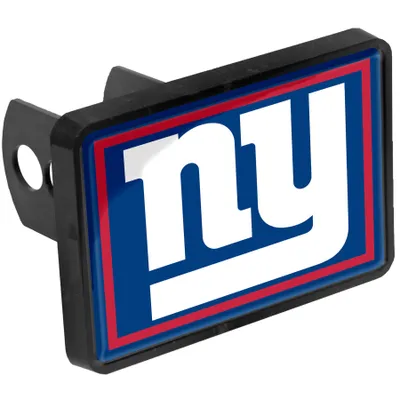 New York Giants Logo 1.25" x 2" Universal Plastic Hitch Cover