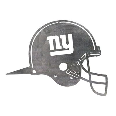 New York Giants Metal Garden Art Helmet Spike