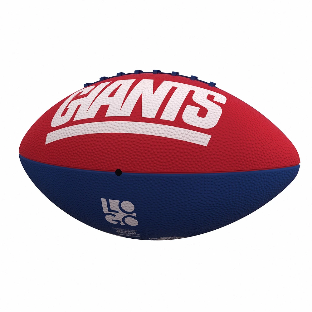 Ballon de football junior avec logo Pinwheel des Giants de New York