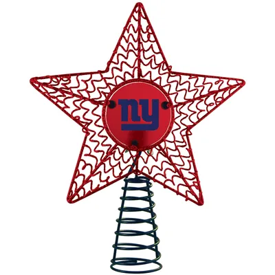 New York Giants Star Tree Topper