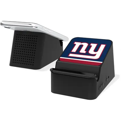 New York Giants Wireless Charging Station and Bluetooth Speaker